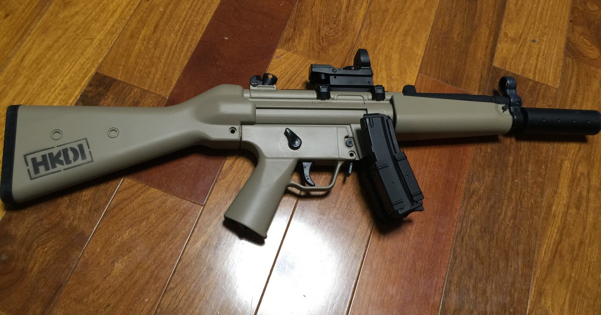 MP5　塗装完了