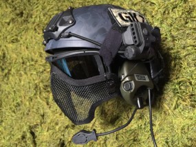 ヘルメットに全盛り